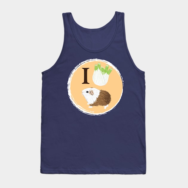 I Love Guinea Pigs II Tank Top by JDHegemann